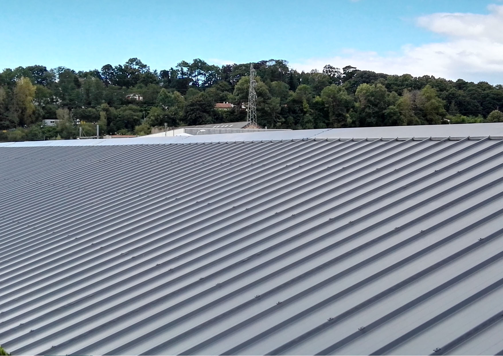 Homologación del panel de cubierta para bodegas